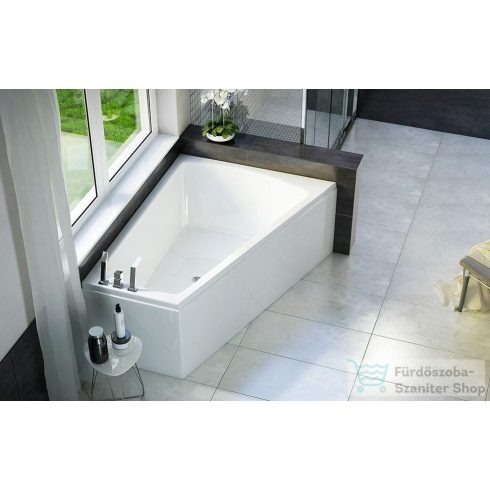 M-Acryl Trinity 160x120 cm-es aszimmetrikus kád, jobbos 12132