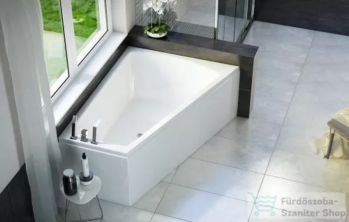 M-Acryl Trinity 170x130 cm-es aszimmetrikus kád, jobbos 12134
