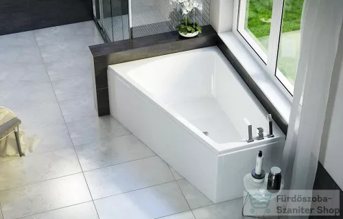 M-Acryl Trinity 170x130 cm-es aszimmetrikus kád, balos 12135