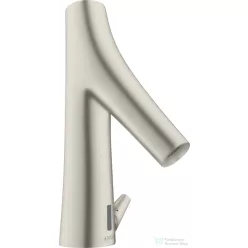   Hansgrohe Axor Starck Organic elektronikus mosdó csaptelep hőfok szabályozóval, elemes működtetésű, rozsdamentes acél hatású 12171800