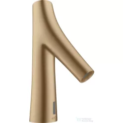   Hansgrohe Axor Starck Organic elektronikus mosdó csaptelep, elemes működésű, szálcsiszolt bronz 12172140