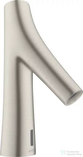 Hansgrohe Axor Starck Organic elektronikus mosdó csaptelep, elemes működésű, rozsdamentes acél hatású 12172800