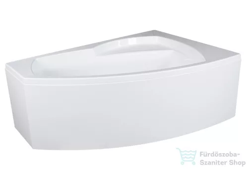 M-Acryl Claudia 160x105 cm-es aszimmetrikus kád, jobbos 12397
