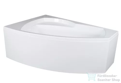 M-Acryl Claudia 160x105 cm-es aszimmetrikus kád, balos 12398