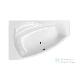   M-Acryl Claudia 170x115 cm-es aszimmetrikus kád, balos 12400