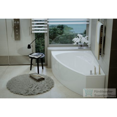 M-Acryl Claudia 170x115 cm-es aszimmetrikus kád, balos 12400