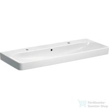   Geberit iCON 120x48,5 cm-es mosdó 2 csaplyukkal,fehér 124020000