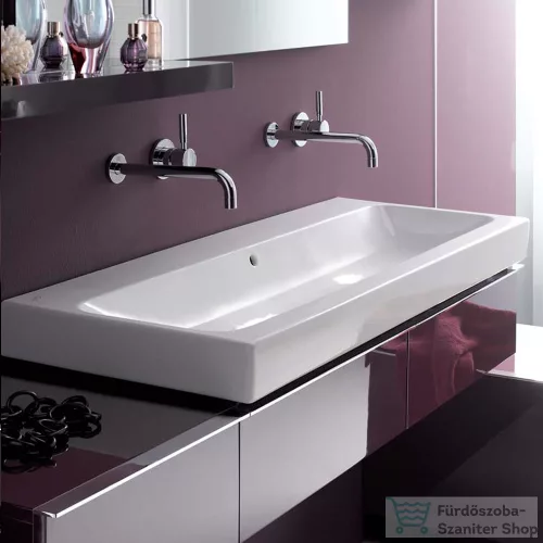Geberit iCON 120x48,5 cm-es mosdó csaplyuk nélkül,fehér 124025000