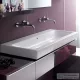 Geberit iCON 120x48,5 cm-es mosdó csaplyuk nélkül,fehér 124025000