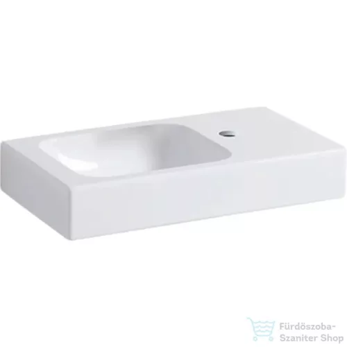 Geberit iCON 53x31 cm-es mosdó jobb oldali csapluykkal,fehér 124053000