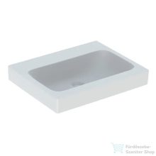   Geberit iCON 60x48,5 cm-es mosdó csaplyuk és túlfolyó nélkül,fehér 124061000