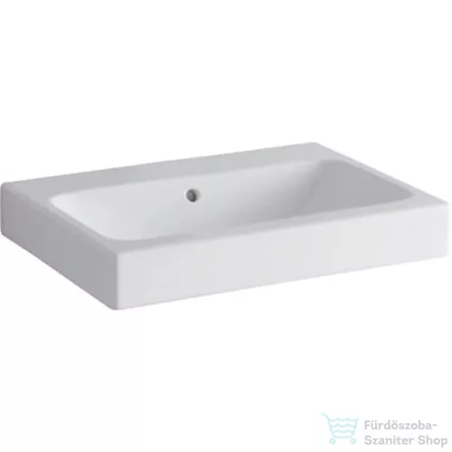 Geberit iCON 60x48,5 cm-es mosdó csaplyuk nélkül,fehér 124063000