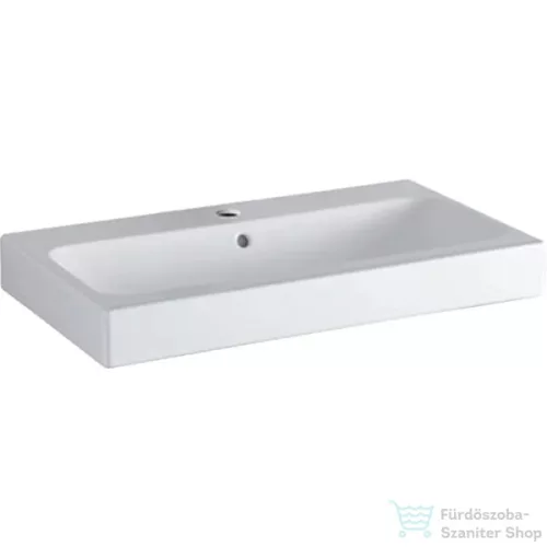 Geberit iCON 75x48,5 cm-es mosdó 1 csaplyukkal,fehér 124075000