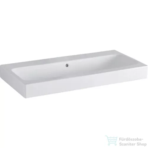 Geberit iCON 90x48,5 cm-es mosdó csaplyuk nélkül,fehér 124093000