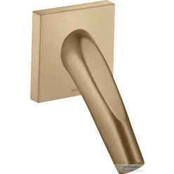   Hansgrohe AXOR STARCK ORGANIC 16 cm-es kádkifolyó,szálcsiszolt bronz 12417140