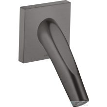   Hansgrohe AXOR STARCK ORGANIC 16 cm-es kádkifolyó,szálcsiszolt fekete króm 12417340