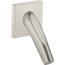   Hansgrohe AXOR STARCK ORGANIC 16 cm-es kádkifolyó,rozsdamentes acél hatású 12417800