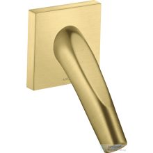   Hansgrohe AXOR STARCK ORGANIC 16 cm-es kádkifolyó,szálcsiszolt sárgaréz hatású 12417950