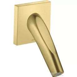   Hansgrohe AXOR STARCK ORGANIC 16 cm-es kádkifolyó,szálcsiszolt sárgaréz hatású 12417950