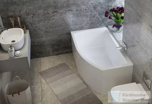 M-Acryl Minima 150x85 aszimmetrikus kád, balos 12454