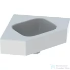 Geberit iCON 46x33 cm-es sarok kézmosó csaplyuk-és túlfolyó nélkül,fehér 124730000