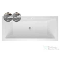 M-Acryl Sabina Pro Slim 170x75 egyenes kád 12483