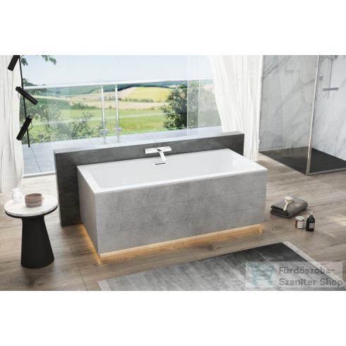 M-Acryl Sabina Pro Slim 180x80 egyenes kád 12484