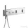 Hansgrohe AXOR SHOWERCOMPOSITION 2 utas termosztátos falsík alatti kád /zuhany csaptelep,króm 12571000
