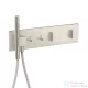 Hansgrohe AXOR SHOWERCOMPOSITION 2 utas termosztátos falsík alatti kád /zuhany csaptelep,rozsdamentes acél hatású 12571800