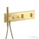 Hansgrohe AXOR SHOWERCOMPOSITION 2 utas termosztátos falsík alatti kád /zuhany csaptelep,szálcsiszolt sárgaréz hatású 12571950