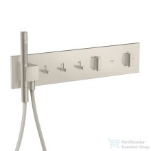   Hansgrohe AXOR SHOWERCOMPOSITION 3 utas termosztátos falsík alatti kád /zuhany csaptelep,rozsdamentes acél hatású 12572800
