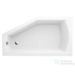 M-Acryl Venus 140x90 cm-es aszimmetrikus kád, balos 12573