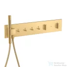 Hansgrohe AXOR SHOWERCOMPOSITION 4 utas termosztátos falsík alatti kád /zuhany csaptelep,szálcsiszolt arany hatású 12573250