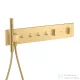 Hansgrohe AXOR SHOWERCOMPOSITION 4 utas termosztátos falsík alatti kád /zuhany csaptelep,szálcsiszolt arany hatású 12573250
