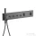 Hansgrohe AXOR SHOWERCOMPOSITION 4 utas termosztátos falsík alatti kád /zuhany csaptelep,polírozott fekete króm 12573330
