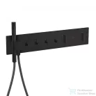 Hansgrohe AXOR SHOWERCOMPOSITION 4 utas termosztátos falsík alatti kád /zuhany csaptelep,matt fekete 12573670