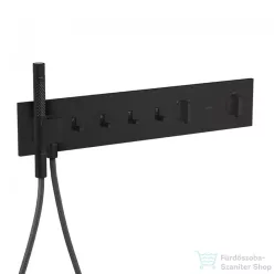   Hansgrohe AXOR SHOWERCOMPOSITION 4 utas termosztátos falsík alatti kád /zuhany csaptelep,matt fekete 12573670