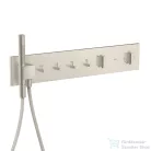 Hansgrohe AXOR SHOWERCOMPOSITION 4 utas termosztátos falsík alatti kád /zuhany csaptelep,rozsdamentes acél hatású 12573800