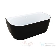   M-Acryl New Velvet 160x85 cm-es szabadonálló akril kád, matt fekete 12582