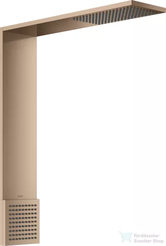 Hansgrohe AXOR SHOWERCOMPOSATION fejzuhany vállzuhannyal,alaptest nélkül,polírozott vörös arany hatású 12593300