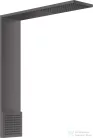 Hansgrohe AXOR SHOWERCOMPOSATION fejzuhany vállzuhannyal,alaptest nélkül,szálcsiszolt fekete króm 12593340