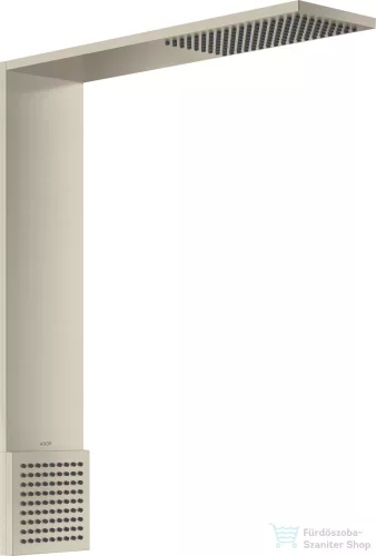 Hansgrohe AXOR SHOWERCOMPOSATION fejzuhany vállzuhannyal,alaptest nélkül,szálcsiszolt nikkel 12593820