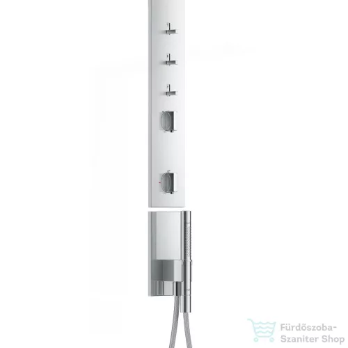 Hansgrohe AXOR SHOWERCOMPOSITION termosztátos zuhanyrendszer vállzuhannyal,króm 12595000