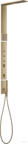 Hansgrohe AXOR SHOWERCOMPOSITION termosztátos zuhanyrendszer vállzuhannyal,szálcsiszolt bronz 12595140
