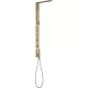 Hansgrohe AXOR SHOWERCOMPOSITION termosztátos zuhanyrendszer vállzuhannyal,szálcsiszolt bronz 12595140