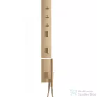 Hansgrohe AXOR SHOWERCOMPOSITION termosztátos zuhanyrendszer vállzuhannyal,szálcsiszolt bronz 12595140