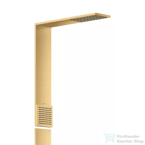 Hansgrohe AXOR SHOWERCOMPOSITION termosztátos zuhanyrendszer vállzuhannyal,szálcsiszolt arany hatású 12595250