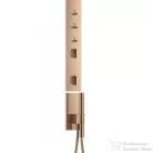 Hansgrohe AXOR SHOWERCOMPOSITION termosztátos zuhanyrendszer vállzuhannyal,polírozott vörös arany hatású 12595300