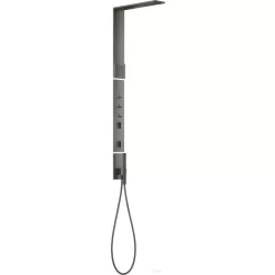   Hansgrohe AXOR SHOWERCOMPOSITION termosztátos zuhanyrendszer vállzuhannyal,polírozott fekete króm 12595330