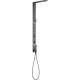 Hansgrohe AXOR SHOWERCOMPOSITION termosztátos zuhanyrendszer vállzuhannyal,polírozott fekete króm 12595330